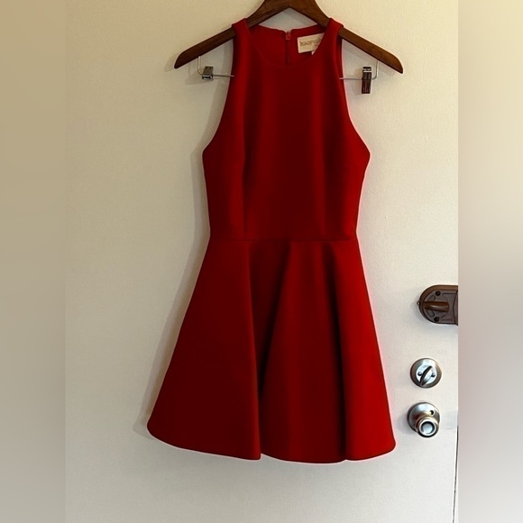 Keepsake red mini dress perfect condition - Picture 2 of 5